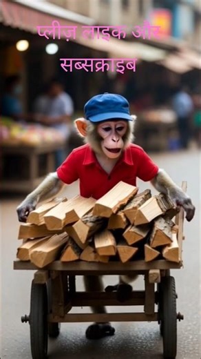 A poor monkey and books #shortsviral #shortsfeed #funnyvideo #love @interesting-j1s