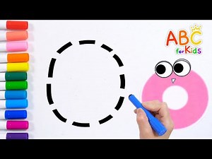 Learn the alphabet in a fun way by finding the letter O in the maze | Basic alphabet for kids