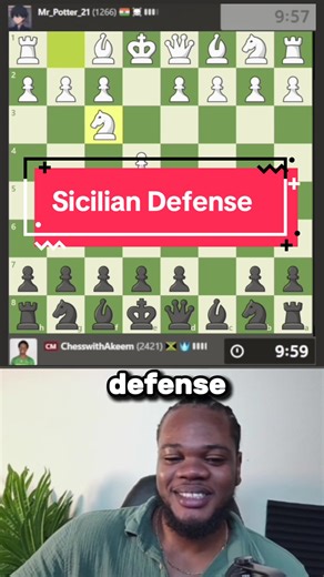Sicilian Defense in Chess