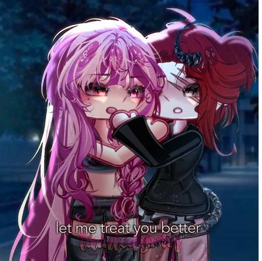 #𝐀𝐫𝐰𝐞𝐧 x #𝐀𝐬𝐡 — “I told you so ♡” | honestly I’m happy with how this turned out, wish me luck for my chemistry test guys🥹 @@ 𝙖𝙨𝙝 @Vegas ★ CR—#gacha@Yacinthcha #glmm #gl #wlw #yuri