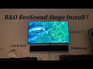 B&O Beosound Stage Unboxing & Installation in 4K, The Best Soundbar In A Small Package :D