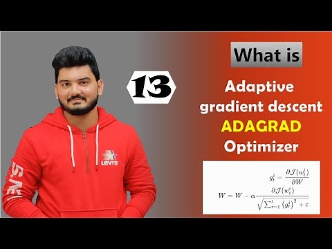 What is ADAGRAD Optimizer (Adaptive Gradient Descent) | Deep Learning