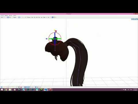 【PMX】Add Hair Physics【Tutorial】NEW