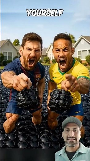 Ronaldo and massi sunglasses #Ronaldo #Messi #usa #shorts​