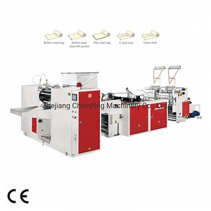 [Hot Item] Automatic High Speed Machine Make Disposable Garbage/Trash/Rubbish Plastic Bags Machine on Roll PE PP Rolling Bag Making Machine