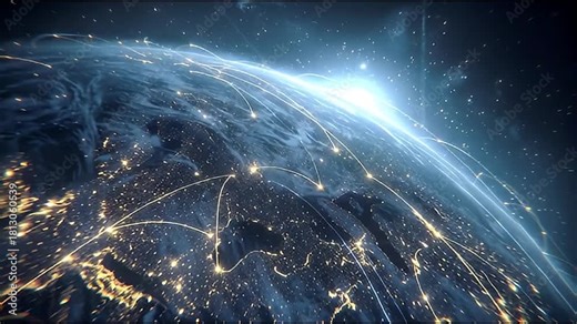 Global Network A Detailed View of Worldwide Connections, Communication and Technological Advances