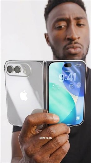 Apple’s $2,500 foldable is a massive flex on Samsung 🤯#iphoneultra