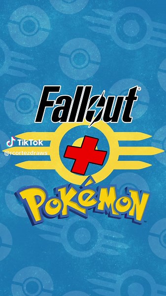 The Master as a Pokemon: Fallout Fanart