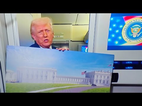 Donald trump speech 💬 from Air Force one ✈️ Bernie sanders Gavin newsom