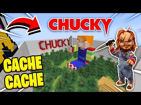 CACHE CACHE SUR MINECRAFT MAP CHUCKY !! PS4 FR