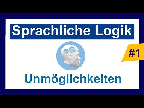 Logical Thinking - Impossibilities | Exercise with Solution | Linguistic Logic in the Aptitude Test