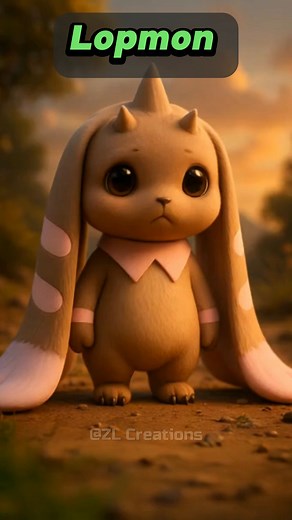 ZL Creations | From Cute Bunny to Holy Guardian! Lopmon's Divine Evolution🔥✨#Digimon #Lopmon #Cherubimon #Turuiemon #Antylamon | Instagram