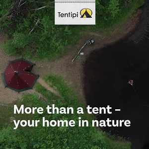 A Nordic tipi from Tentipi is more than just a tent — it’s where comfort meets adventure. With standing height, generous space, and the option of a fire or stove inside, it creates a unique atmosphere that turns the tent into a comfortable home in nature. Optional full inner tent for bug-secure camping. Easy to pitch, durable and perfect for both small and big adventures all year round. Swedish design & innovation since 1989 | Tentipi Adventure Tents