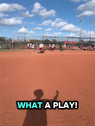 i was meorized at this double✌️play😳😎🥎 #slowpitchsoftball #softball #POV #slowpitch #baseball