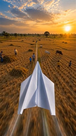 How to Make a Simple Paper Airplane ✈️
