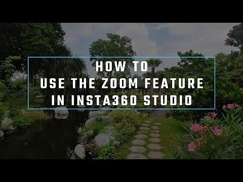 How to Use the Zoom Feature in Insta360 Studio (for FreeFrame videos)