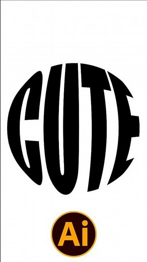 Genius Typography Trick in Illustrator! (Super Easy & Stunning)