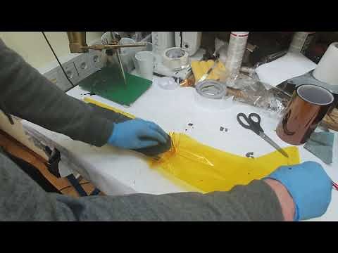 A Flexible heater from Kapton tape and conductive ink