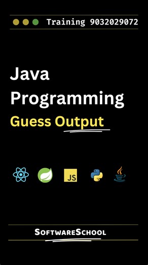 Java Interview Question 🔥 Guess the Output | Java Tutorial For Beginners In Telugu #codinginterview
