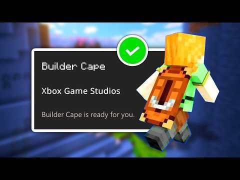 How to Claim Your Minecraft Builder Cape! (it's finally here)