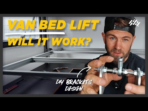 How I Built an Electric Bed Lift for My Overland Van | Build Guide (part 1)
