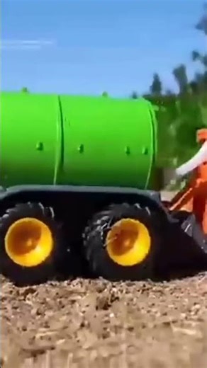 Car Remote Control Tractor Trailer with Light