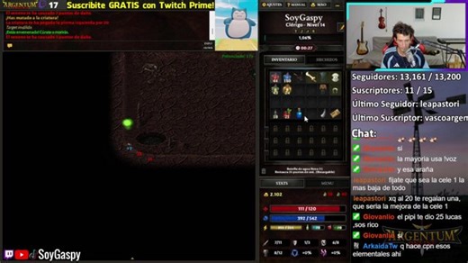 Argentum Online [Día 3] ⚔️ Clerigo lvl 13 #AO20 🔥 Nuevas ALERTAS AO 😎 Apoyen con la view ☕ !redes !tiktok