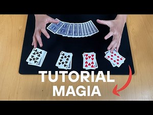 TUTORIAL: trucco di magia con le carte potentissimo! (molto facile)
