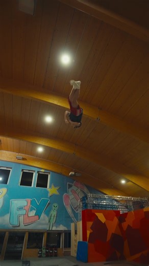 Rate the Slow Motion Action on the Trampoline!