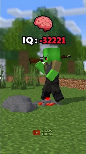 Low IQ vs High IQ Soldier Avoiding A Landmine | MAIZEN Minecraft Animation