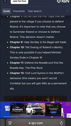 Golden Path/GOlden Route How To Guide in Triangle Strategy