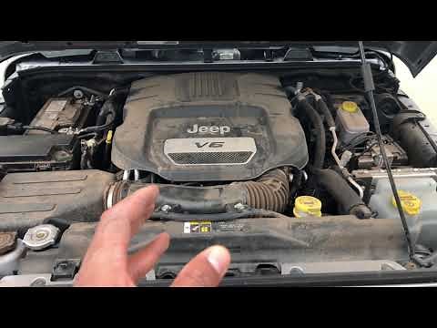 Jeep Wrangler - COOLANT LOCATION