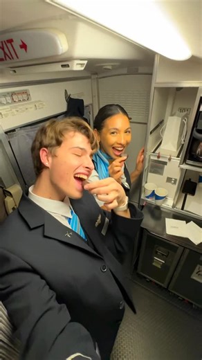 Fynn Michael Steurer on Instagram: "your favorite flight attendant vlog 😝✈️ #flugbegleiter #flightattendant #cabincrew #aviation #steward"