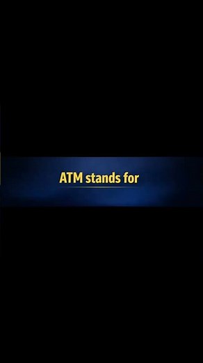 Full Form of ATM | The Full Form Finder