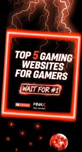 🔥 TOP 5 GAMING WEBSITES FOR GAMERS 🎮Wait for #1—it will blow your mind!🚀 Subscribe NOW👉 MNA_XGAMER❤️