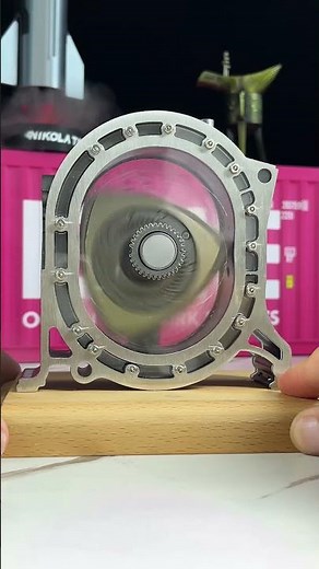 The amazing Mazda rotary engine model
