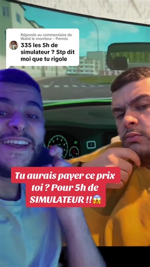 Coût des heures de simulateur dans les auto-écoles