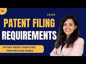 Patent Filing Requirements| Forms for Patent Application |Patent Agent Exam