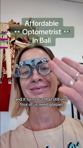 Optometrist visit in Bali for a family | Getting glasses and eye test in Bali
