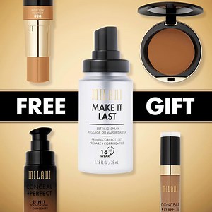 15 reactions · 4 comments | This Weekend Only! Receive a FREE Mini Makeup Setting Spray with any foundation purchase | Milani | Facebook