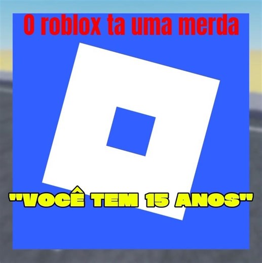 o roblox ta uma merda... #roblox #merda