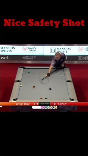 #ball #snooker jayshon shaw vs Ko Pin yi #wnt #hanoiopenpool