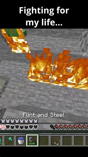 Minecraft fighting moment... #minecraft #viral #shorts