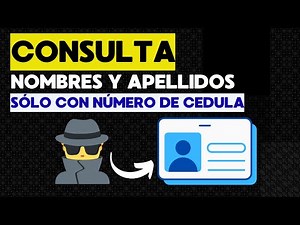 How to Search for First and Last Names Using an ID Number✅