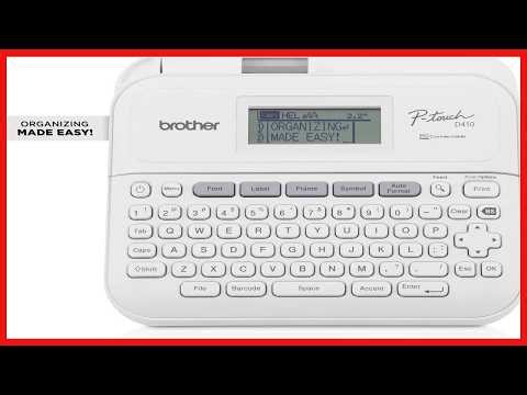 Organize Effortlessly with the Brother Label Maker: Perfect for Small Business & Home