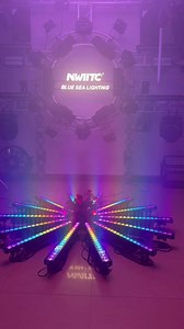 Outdoor IP pixel 18 led bar Light #eventlighting #eventlights #eventlight #djlighting #djlights #djlight #djlightshow #bluesealighting #ledbar #barlight | Blue Sea Lighting