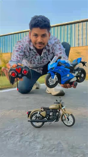 Remote Control Super Bike And Royal Enfield