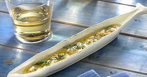 Brochet à la crème d'échalotes