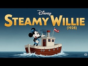 Steamboat Willie (1928) | The First Mickey Mouse Cartoon
