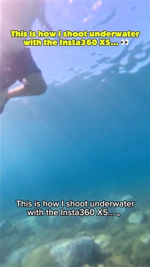 How I Shoot Underwater with Insta360 X5 🌊👀